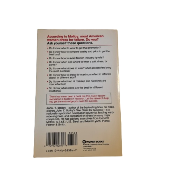 Woman's Dress For Success book, 1997 Ed. 186 pgs - Picture 2 of 4